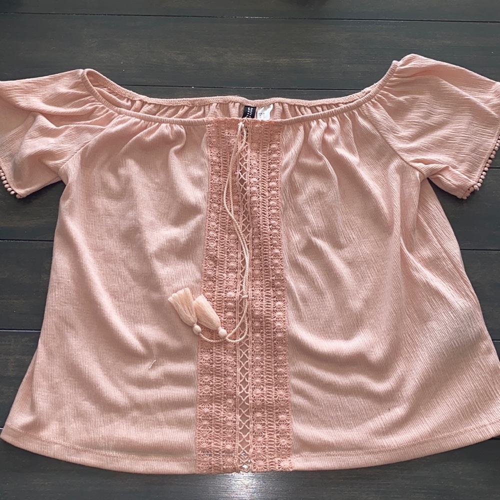 Off the shoulders top